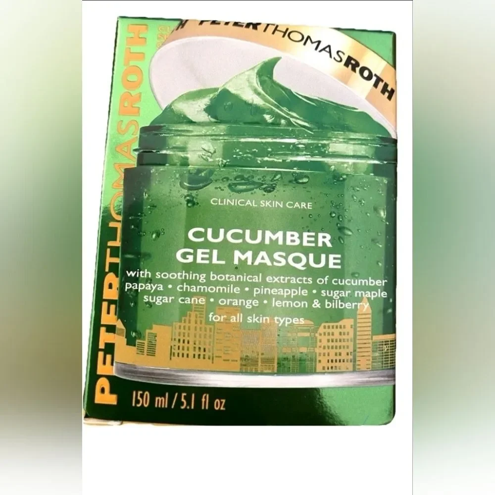 Peter Thomas Roth NIB Cucumber Gel Masque Extreme Detox Hydrator 5.1 Fl oz
